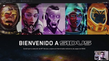 🛸 ¿Qué Es SIDUS NFT HEROES - Juego Play To Earn y Metaverso - ¿Mejor Juego Play To Earn y NFT