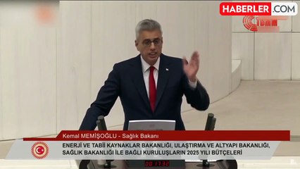 Meclis'te Sağlık Bakanı Memişoğlu'na protesto! Muhalefet sıralarından 'istifa' sesleri yükseldi