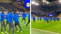 Champions League: Barcelona hace su último calentamiento antes de enfrentarse al Borussia Dortmund