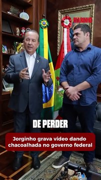 Jorginho pede respeito e apela ao governo federal contra a federalização do Porto de Itajaí