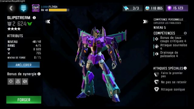 Transformers Forgés d'Acier (Walkthrough FR) épisode 107: Descriptions des Bots Eclaireurs