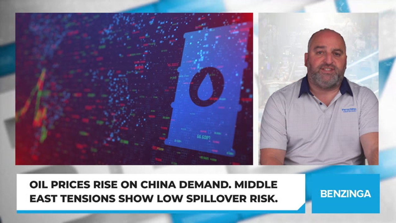 Oil Prices Rise on China Demand. Middle East Tensions Show Low Spillover Risk.