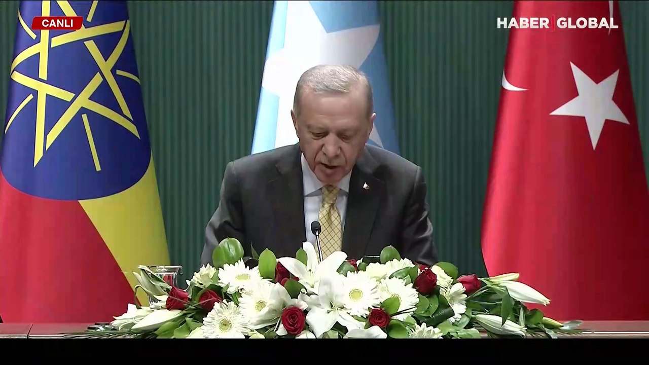 Somali ile Etiyopya Ankara'da uzlaştı! Cumhurbaşkanı Erdoğan: Barış için önemli bir adım attık