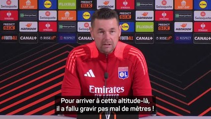 Lyon - Sage : "On est à l'altitude qu'on souhaitait visiter"
