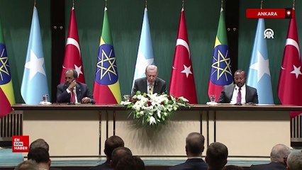 Cumhurbaşkanı Erdoğan duyurdu: Somali ve Etiyopya Ankara'da uzlaştı