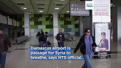 Syria's new administration takes over country's main international airport