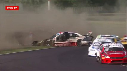 Top Race V6 2024 Buenos Aires 5 Sprint Start Stang Big Crash
