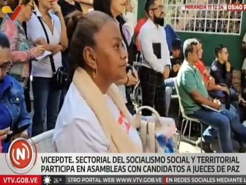 Pueblo mirandino participa en asambleas de cara a la elección de jueces y juezas de paz