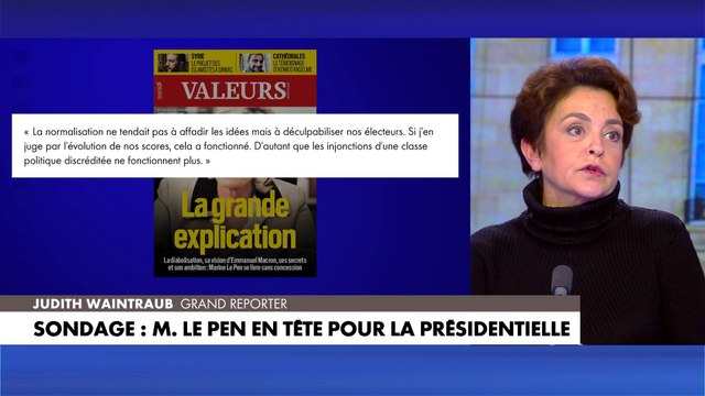 Judith Waintraub : «La normalisation, c'est un processus de long terme.»