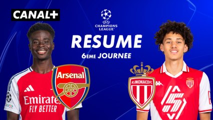 Le résumé de Arsenal / Monaco - Ligue des champions 2024-25 (J6)