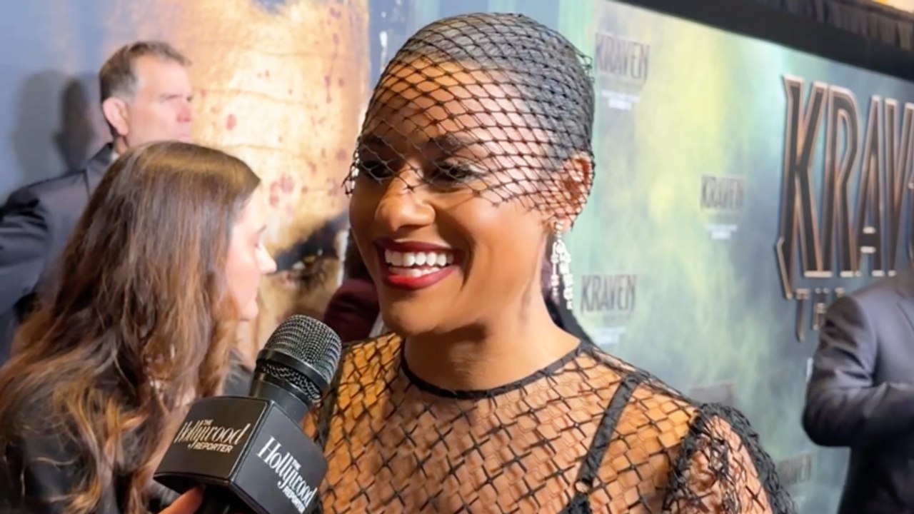 Ariana DeBose Found Out She Got the Role for 'Kraven the Hunter' After Winning a SAG Award | THR Video