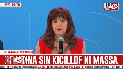 Cristina asumió la presidencia del PJ Nacional
