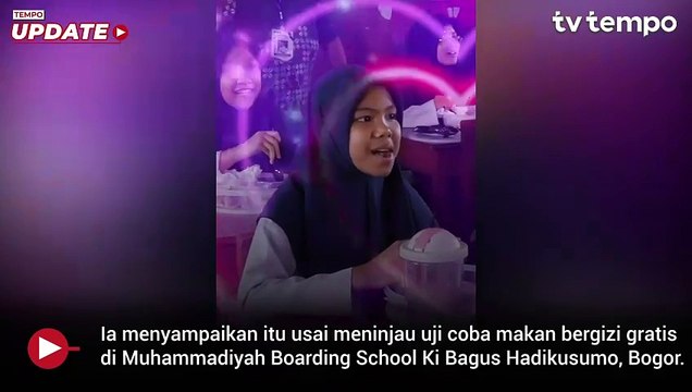 Gibran Tegaskan Pesantren Juga Dapat Makan Bergizi Gratis