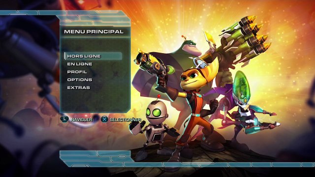 Ratchet & Clank: All 4 One online multiplayer - ps3