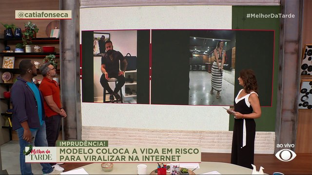 Namorado atira próximo da cabeça de modelo em escola de tiro | Melhor da Tarde