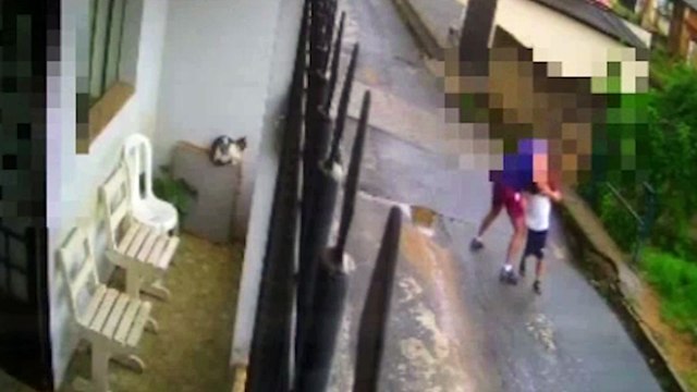 Pai é flagrado por câmeras agredindo filho autista de 6 anos com socos e chutes em Minas Gerais