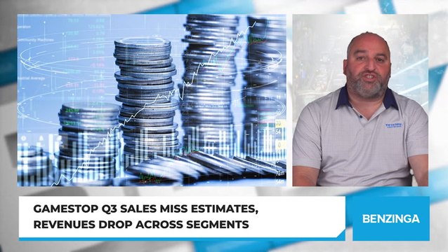 GameStop Q3 Sales Miss Estimates, Revenues Drop Across Segments