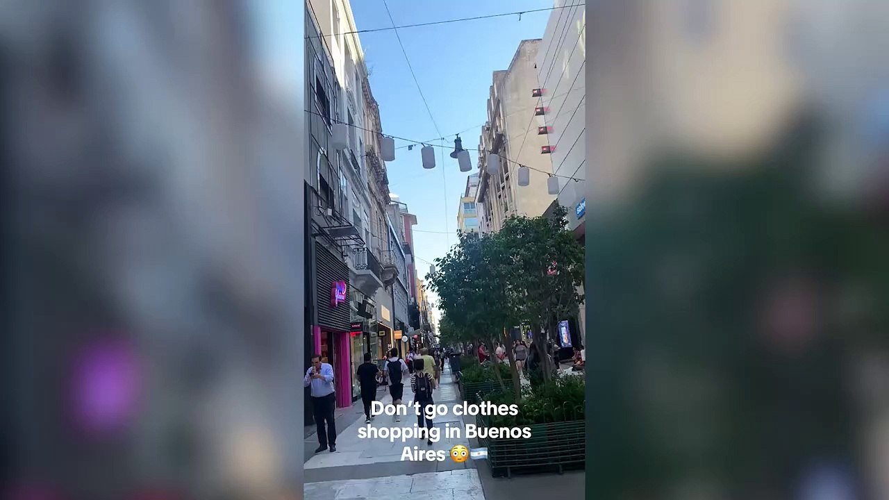 Inglesas critican los altos precios de la ropa en Argentina: "Es más caro que en Londres"