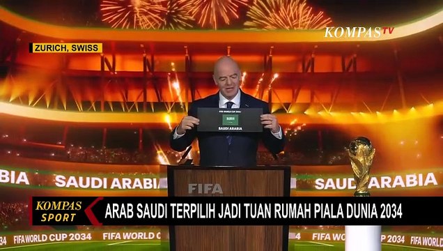 Arab Saudi Terpilih Jadi Tuan Rumah Piala Dunia 2034, Piala Dunia 2030 Digelar di 3 Benua