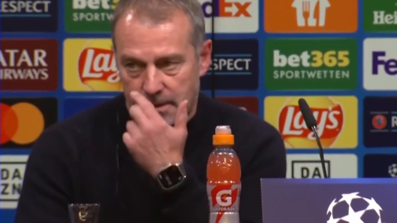 HANSI FLICK, rueda de prensa COMPLETA tras el BORUSSIA DORTMUND 2 - BARCELONA 3 de CHAMPIONS LEAGUE