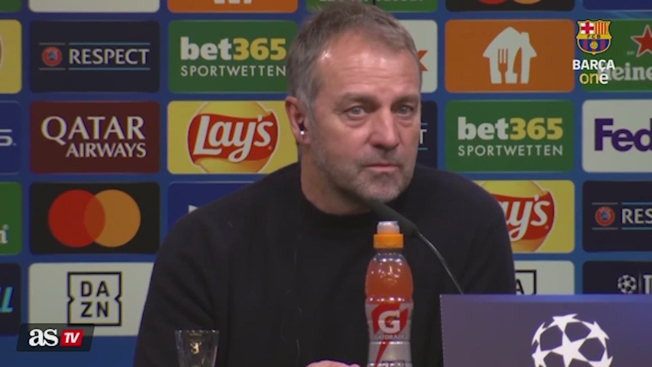 La RESPUESTA de HANSI FLICK cuando le preguntan si la CHAMPIONS es un OBJETIVO