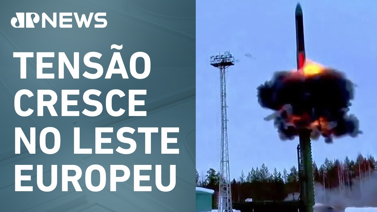 Rússia promete lançar míssil hipersônico contra a Ucrânia