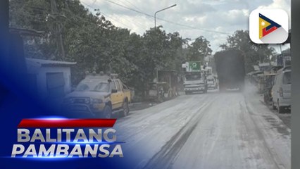DENR, sinusuri ang epekto ng ashfall na ibinagsak ng Bulkang Kanlaon
