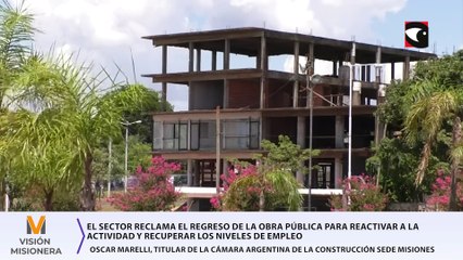 El sector reclama el regreso de la obra pública para reactivar a la actividad y recuperar los niveles de empleo ANUARIO LUCIANA