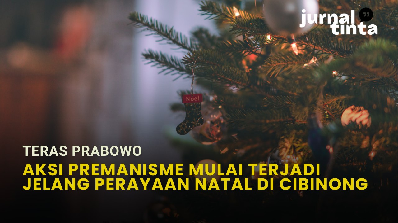 Masih Wilayah Prabowo, Viral Aksi Penolakan Peribadatan Natal di Cibinong, Kab. Bogor, Jabar.