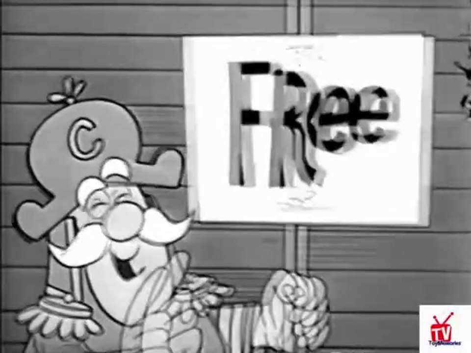1960s Cap'n Crunch, Quisp & Quake - Hot wheels premium TV commercial