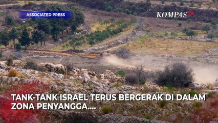 Penampakan Tank Israel di Dataran Tinggi Golan, Suriah