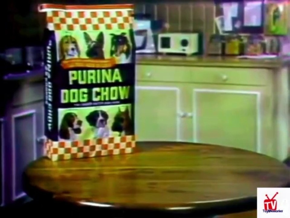 Late 1960s Purina dog and horse chow TV commercial