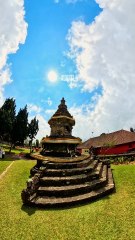 Stupa Buddha Pura Ulun Danu Beratan, Bedugul, Tabanan, Bali