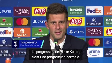 Juventus - Motta se réjouit d’avoir Kalulu dans son équipe