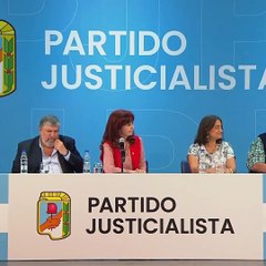 CFK asumió como presidenta del PJ