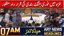 ARY News 7 AM Headlines | 12th Dec 2024 | Gaza mein fori jung bandi ki qarar daad Manzoor