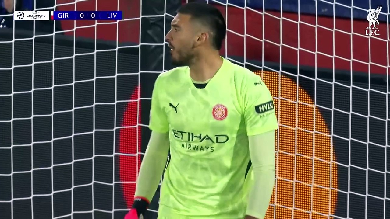 Highlights： Girona 0-1 Liverpool ｜ Mo Salah winner!