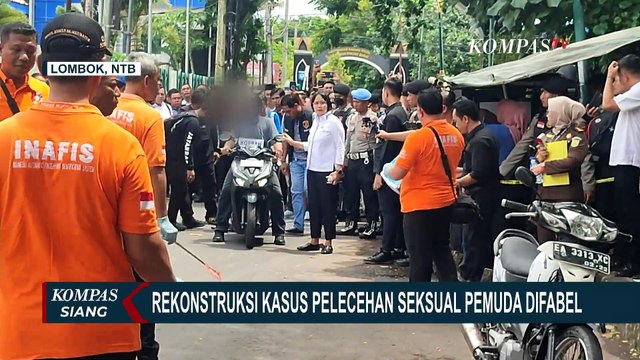 Lengkap! Serba-Serbi Rekonstruksi Pelecehan Seksual oleh Pria Disabilitas di NTB Buka Fakta Baru