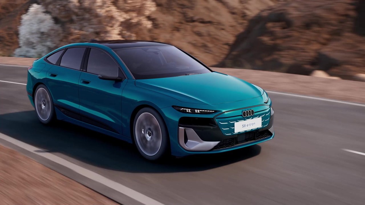 Audi S6 Sportback e-tron – Premium Platform Electric – Animation