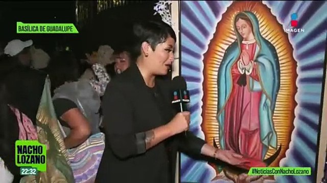 Así luce la Basílica de Guadalupe previo a las mañanitas a la Virgen