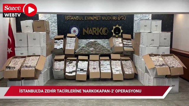 İstanbul'da büyük operasyon: Milyonluk uyuşturucu ele geçirildi İstanbul'da büyük operasyon: Milyonluk uyuşturucu ele geçirildi
