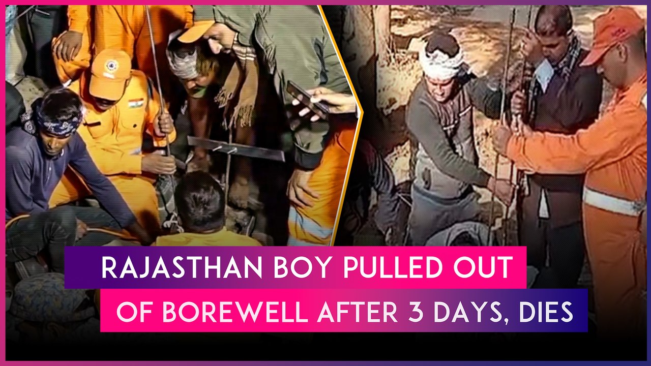 Dausa: Boy Trapped In Borewell For Over 3 Days Dies Despite Days-Long Rescue Operation