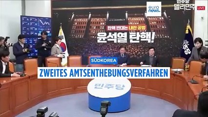 Abstimmung über Amtsenthebungsverfahren in Südkorea