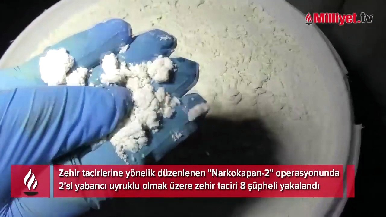 İstanbul'da zehir tacirlerine 'Narkokapan-2' operasyonu