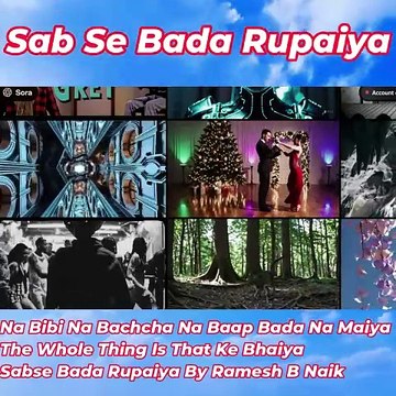 Na Bibi Na Bachcha Na Baap Bada Na Maiya The Whole Thing Is That Ke Bhaiya Sab Se Bada Rupaiya