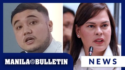 Ranking solon tells VP Sara: Face NBI hearing, other probes