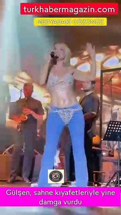 Gülşen, sahne kıyafetiyleriyle yine damga vurdu