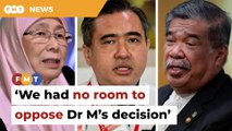 Trio says no room to oppose Dr M’s Batu Puteh decision