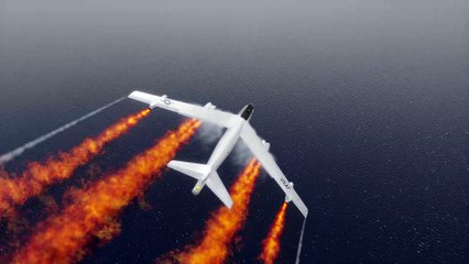 Storm Tragedy: Engine Fire Causes Sea Crash Before Landing from Brisbane Airport (BNE), Australia