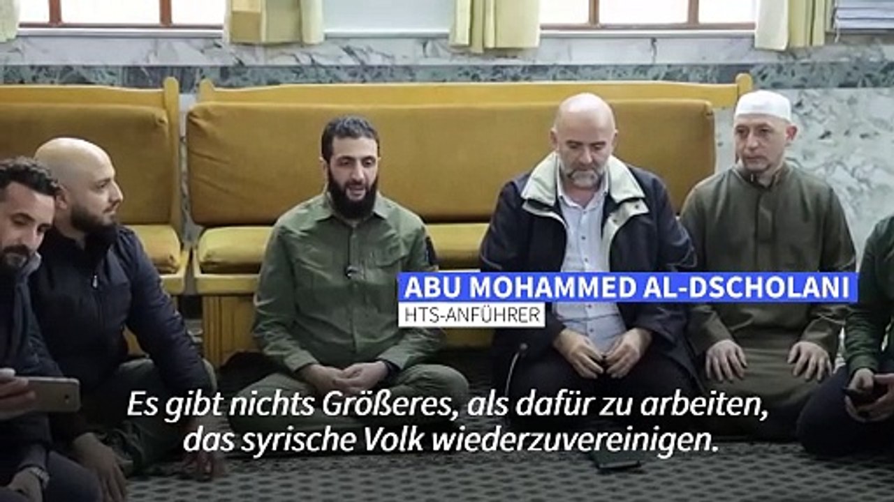 Islamisten-Chef in Syrien: 'Exilsyrer müssen zurückkehren'